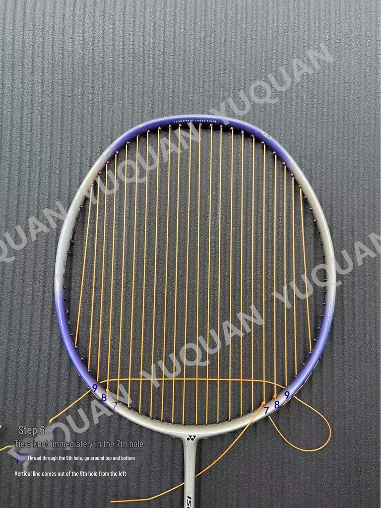 Набор инструментов для самостоятельной натяжки струн и фиксации бадминтонных ракеток