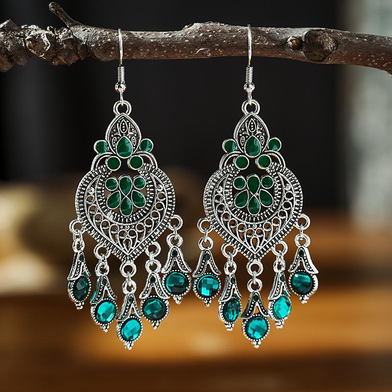 Серьги кисточки