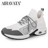 Men Running Shoes Cushioned Breathable Casual Sneakers Outdoor Trendy Mens Shoes