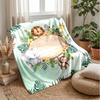 Rural Farm Animals Theme blanket Lightweight Warm Flannel Blanket Decorative Throw Blanket for Home Decoration