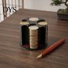Vehicle Change Holder 3D Printed Universal Coin Holder, Large Capacity for Car, Portable Car Cylindrical Dispenser Rotating Organizer, Trucks