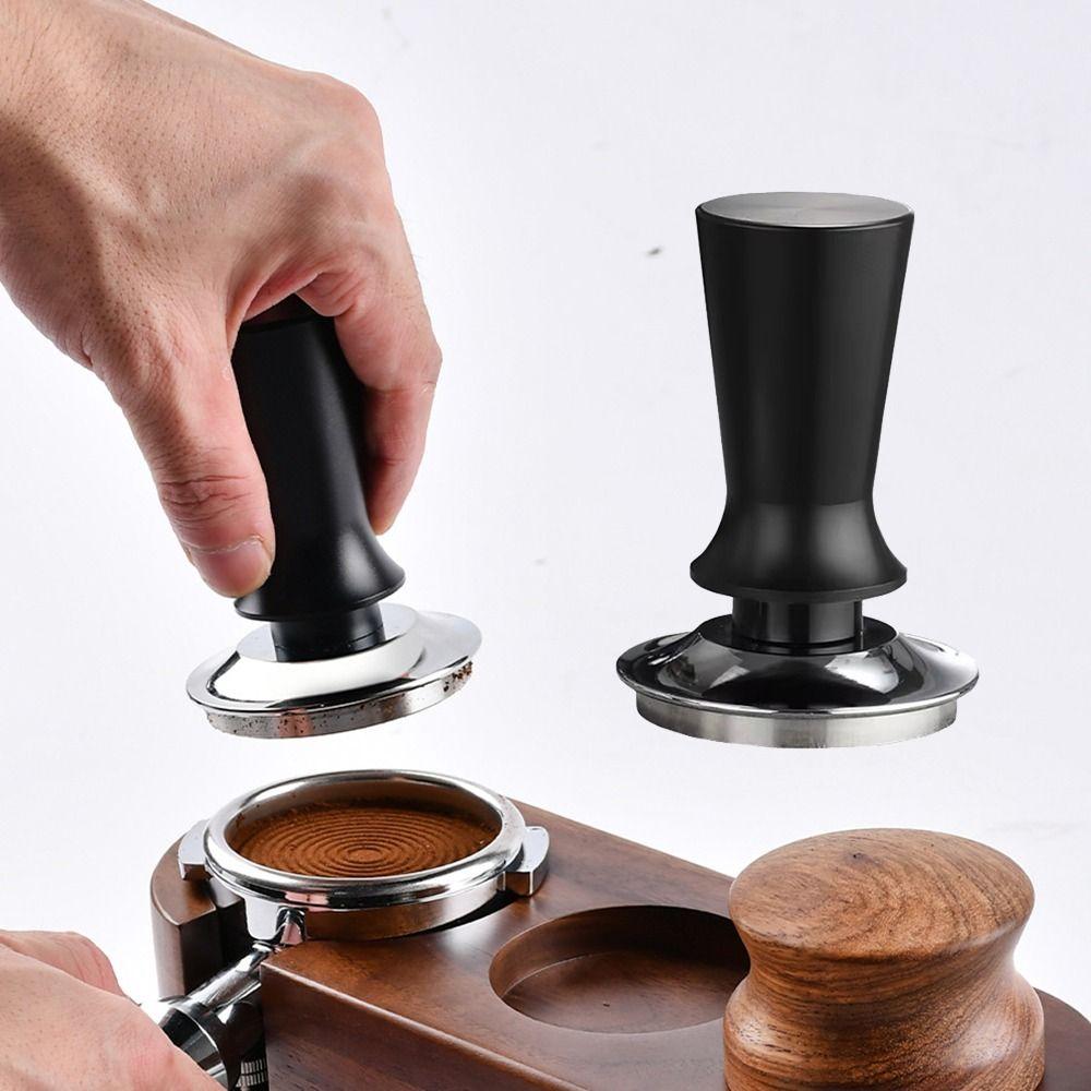 Internal Spring Design Stainless Steel Coffee Tamper Calibrated Coffee Leveler Espresso Machine