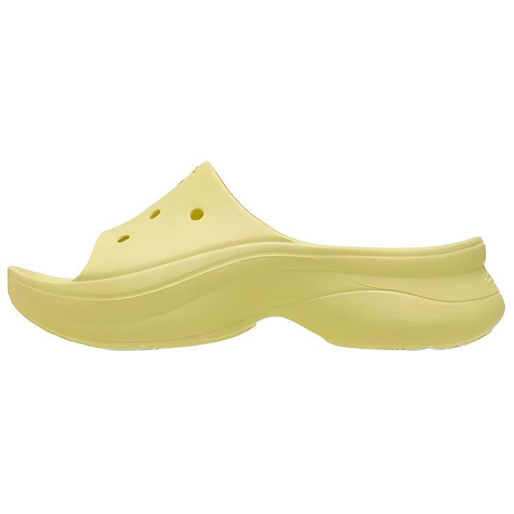 Crocs Повседневные Простые EVA Тапочки Женские Желтые