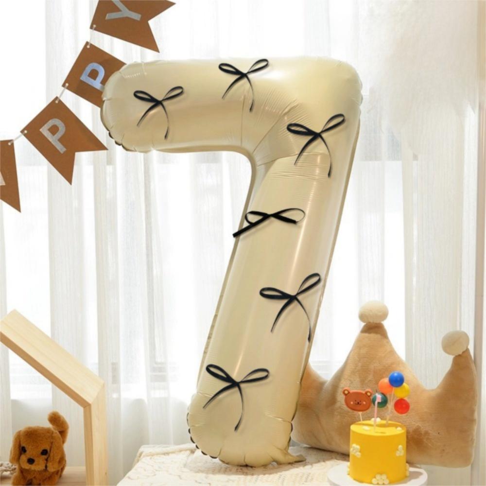 Воздушные шары из алюминиевой фольги 0-9 лет 32 дюйма Свадебные украшения Цифровые шары Вечеринка по случаю дня рождения