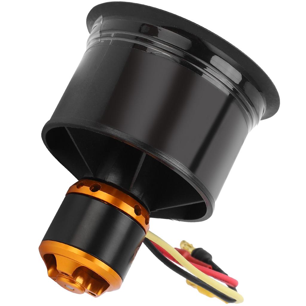 QXMotor 50mm EDF 12 Blades Ducted Fan with QF26114600KV 34S Brushless Motor for RC Airplane(CW )