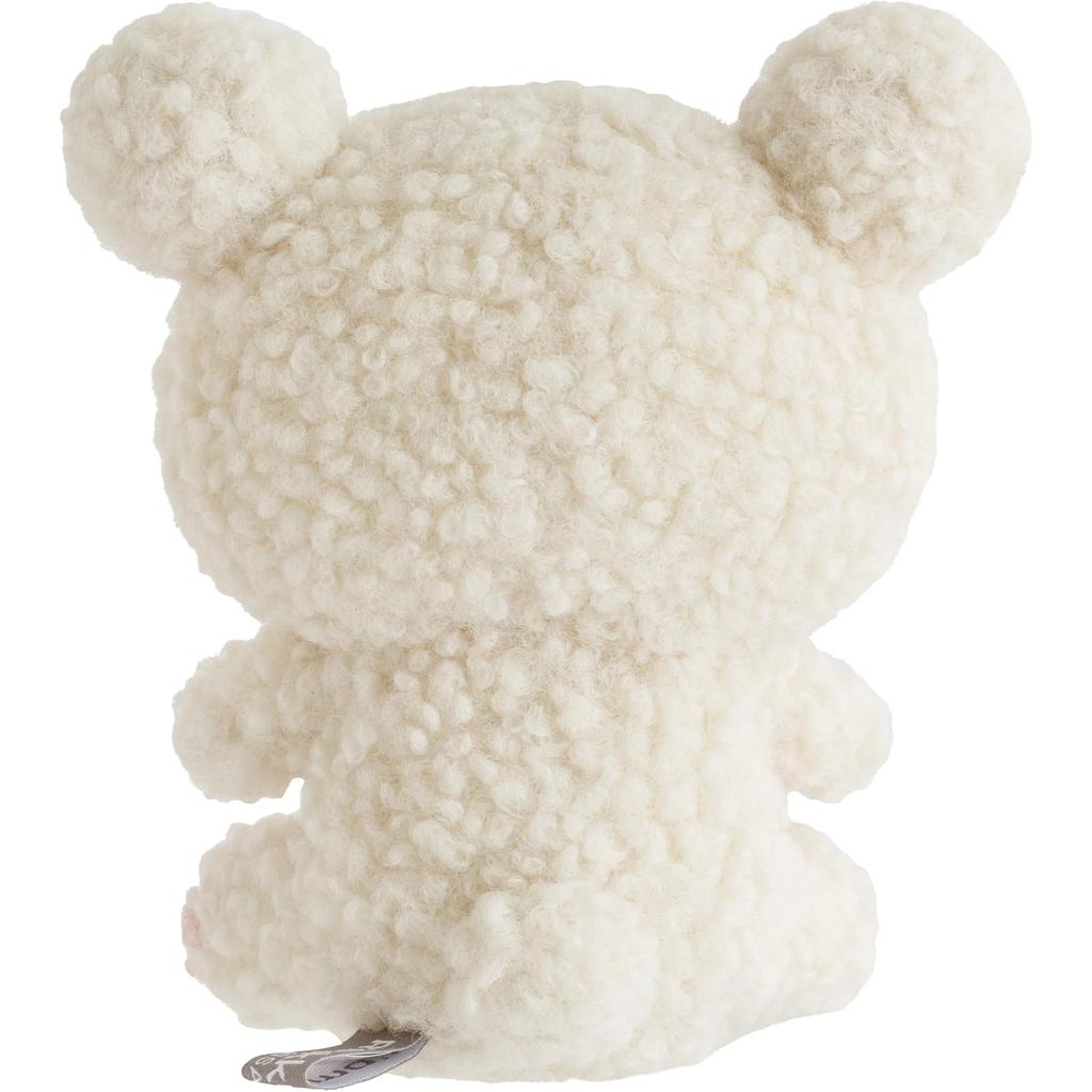 Rilakkuma "BASIC RILAKKUMA BOA ITEMS" Fluffy Plush Toy Korilakkuma MV47501 H130 x W110 x D65mm