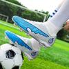 Professional Unisex Soccer Shoes Spikes Long Spikes Ankle Soccer Boots Outdoor Turf Soccer Shoes EU Size 33-46 Futsal Shoes