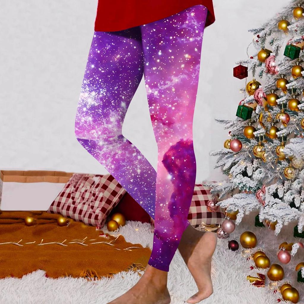 Женские модные уличные штаны Astral Printed Slim Fit Stretch Yoga Casual