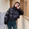 Stand-up Collar Short Down Jacket Women's New Winter Kendou Wear Candy-colored Foreign-style Bread Jacket Wholesale