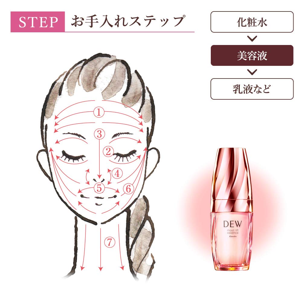 DEW Moist Lift Essence 45g Refills 45g Serum - Firming & Hydrating Skincare Essence