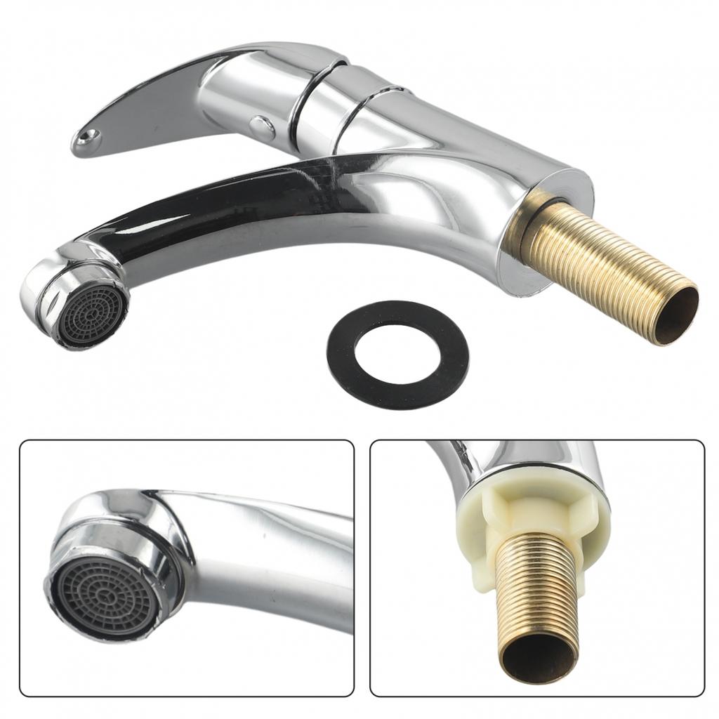 Faucet Bathroom Faucet Chrome Mixer Tap Single Cold
