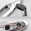 for Dodge Caliber 2007~2012 Luxurious Chrome Exterior Door Handle Cover Car Accessories Stickers Trim Set 2008 2009 2010 2011