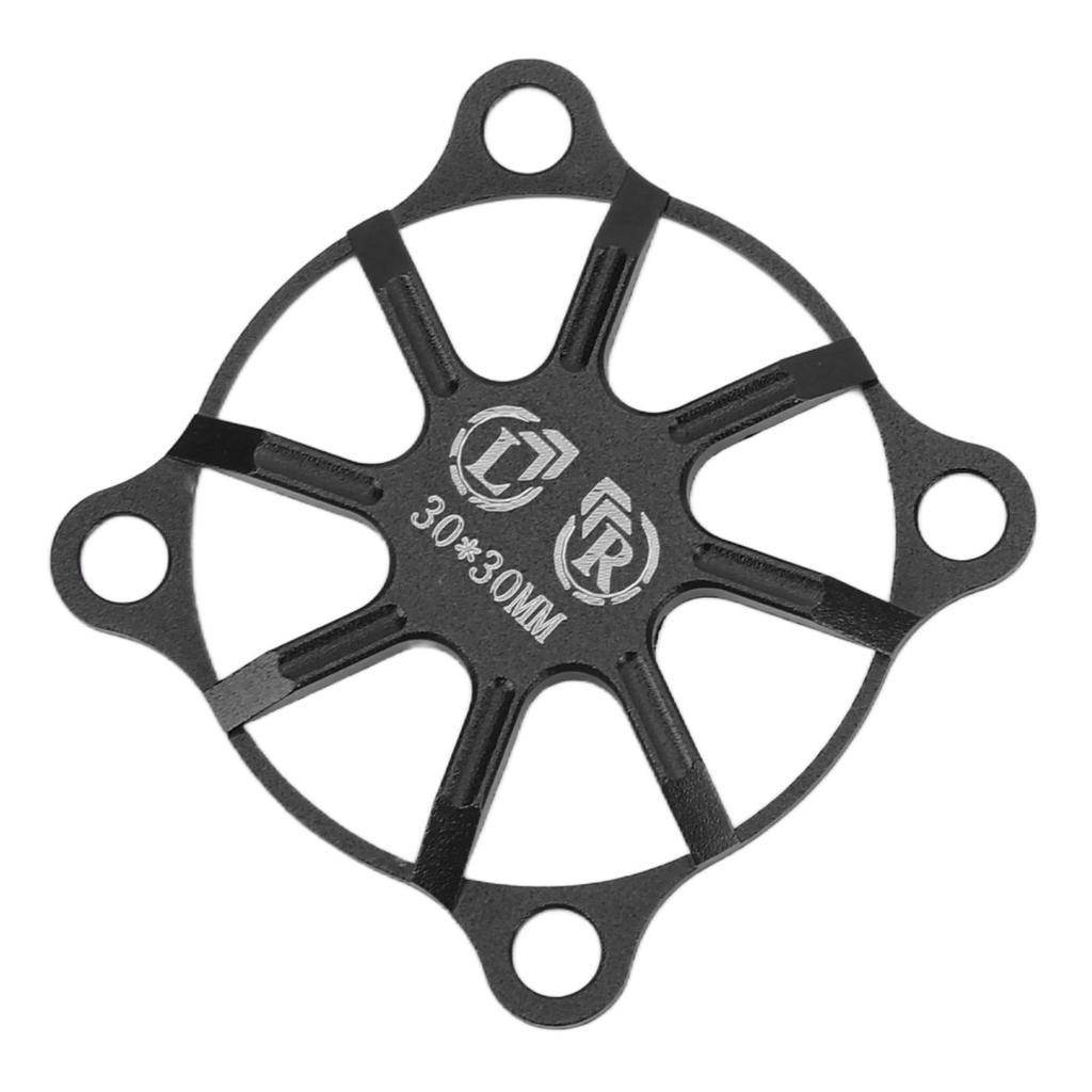 Крышка охлаждающего вентилятора РУ Маленькая из алюминиевого сплава для автомобиля с дистанционным управлением Электродвигатель ESC Крышка охлаждающего вентилятора 30x30 мм