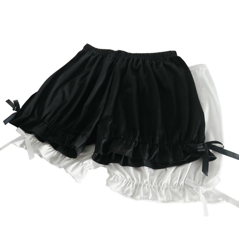 Женские летние bloomers против открывания: Свободные шорты безопасности в стиле Лолита
