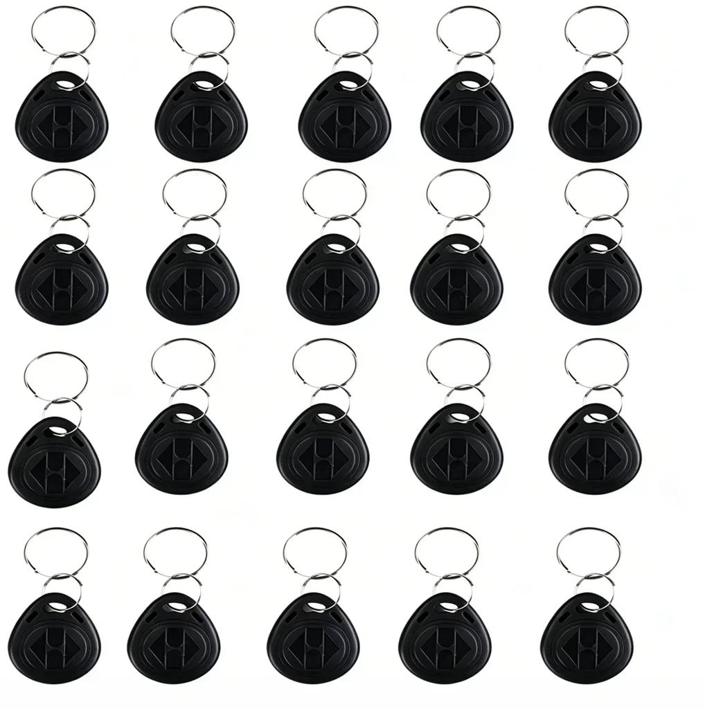 DIXSG Может Писать 125 кГц RFID Брелок Проксимити ID HID и AWID Карточка Токен Метка Перезаписываемая T5577 Универсальная Черная Пустая Метка