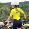 Drop&roll Cycling Jersey Timeless Collection Quick Dry Bike Jersey Yellow Jersey