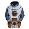 Warhammer 40k Space Marine Hoodie 3D Print Cosplay Set Teens