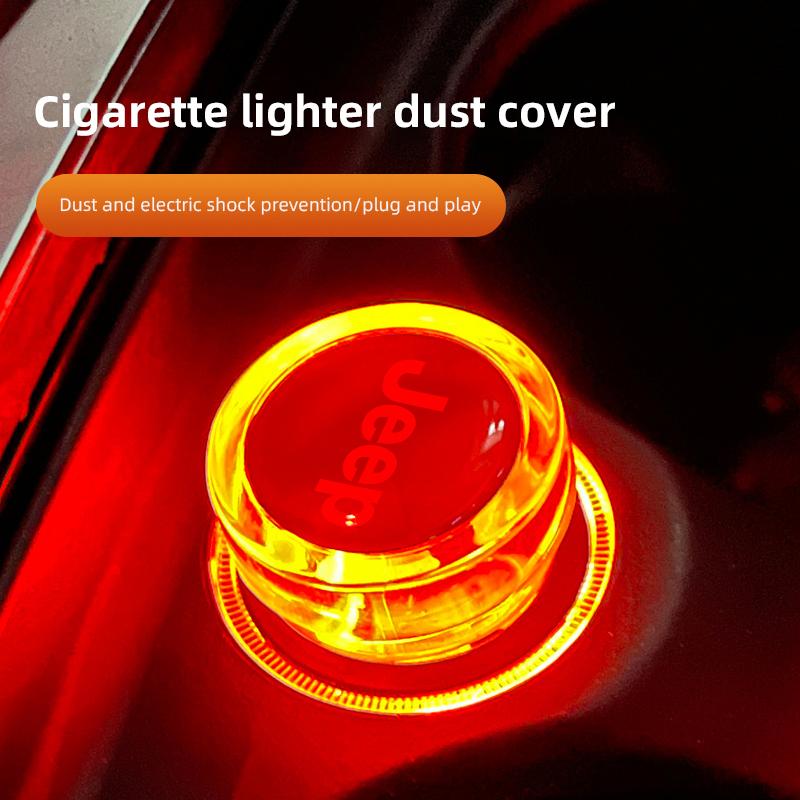 Car Cigarette Ash Tray Mini Easy Clean Car Cup Holder Ashtray For Jeep Grand Cherokee Wrangler JK Gladiator Compass Valve Stem AKT1