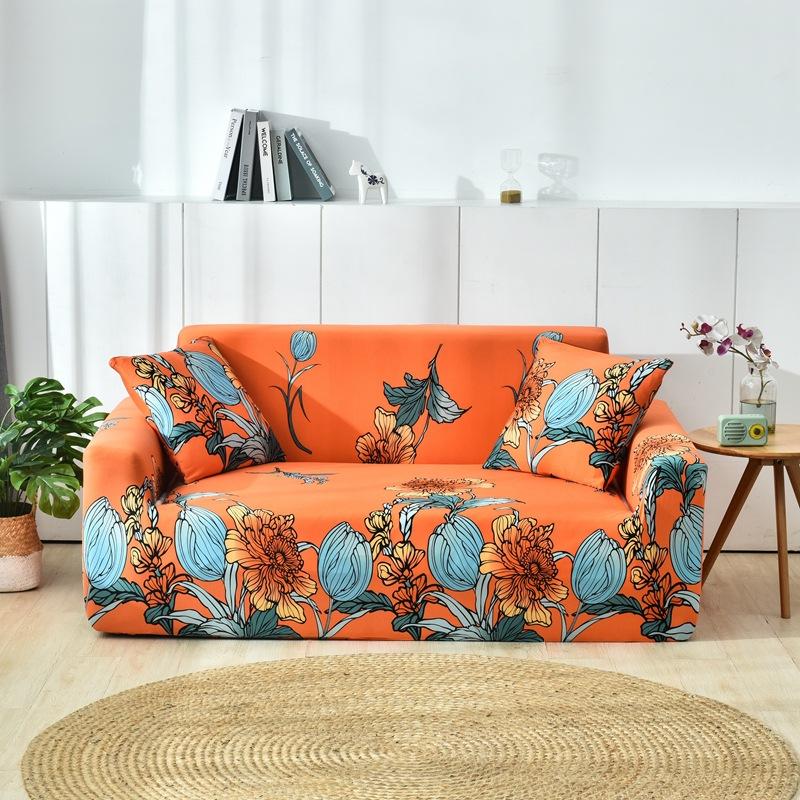 Sofa Cover All Season Style Sofa Cover  Full Cover Elastic Sofa Cover  Full Cover Fabric Combination Anti Slip Cover
