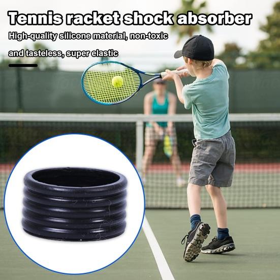 Racquet Sealing Rubber Ring Tennis Handle Grip Ring Wear Resistant Soft Elastic Reusable Colorful Racket Band