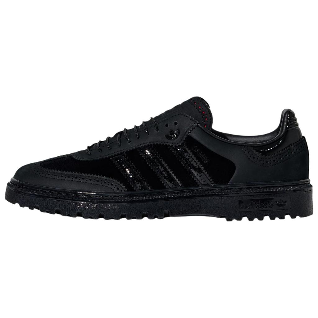 adidas Оригинальные кроссовки Samba Немецкой армии Унисекс Черные KJ4306