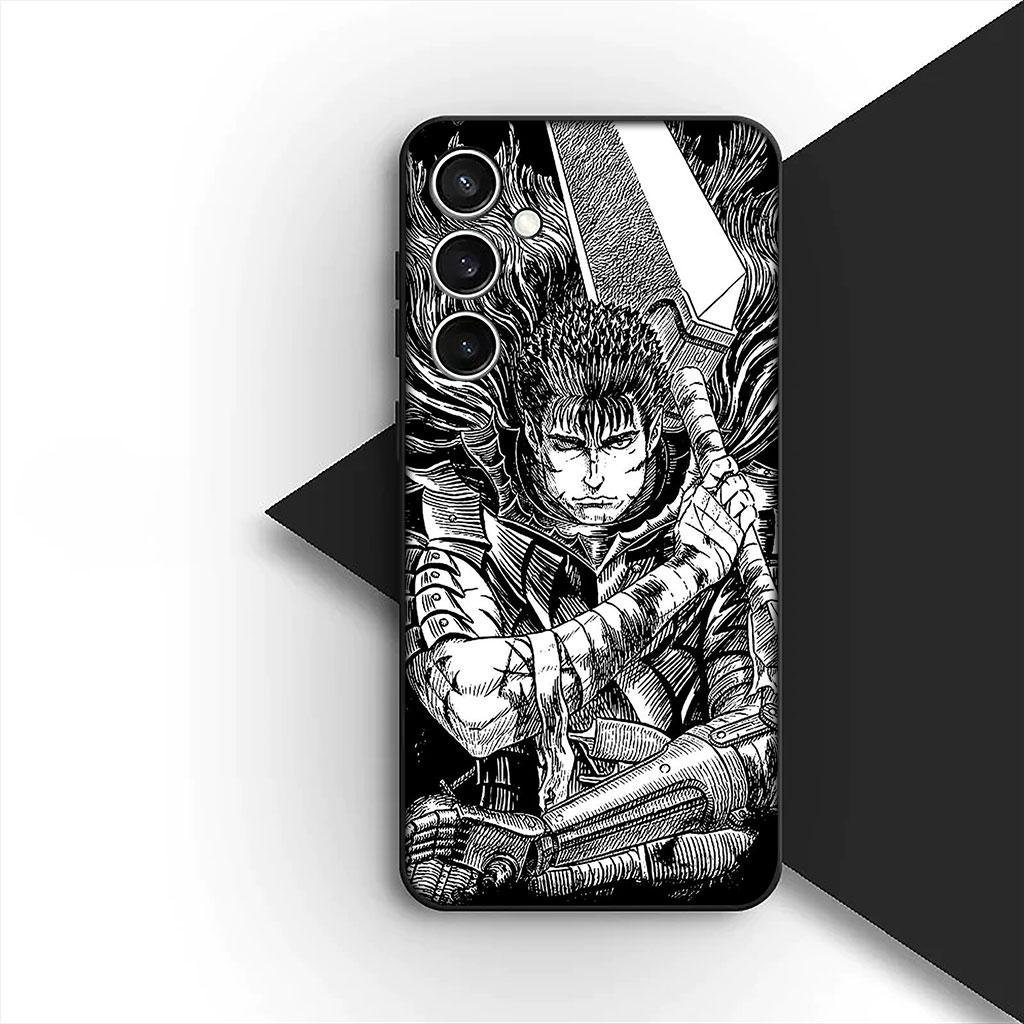 Berserks Comics Guts Silicone Phone Cover for Apple iPhone 17 Air 12 13 Pro Max Mini ProMax 7 + 8 Plus Soft Case