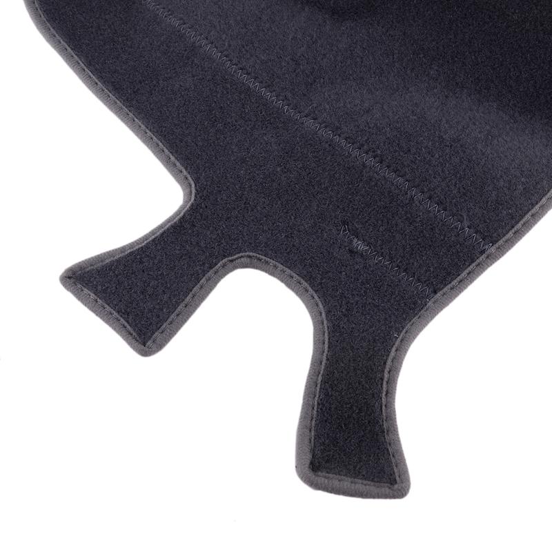 Gray Anti-slip Dashboard Dash Cover Mat Polyester LHD Fit for Dodge Ram 1500 2500 3500 1994 1995 1996 1997