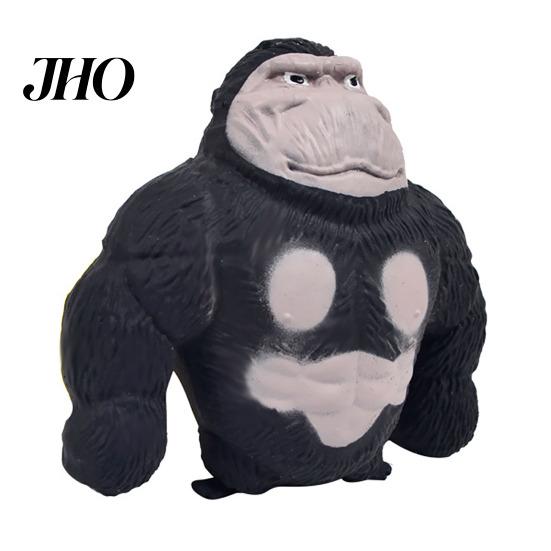 Gorilla Stress Ball Relief Squeeze Toy Soft Stretchy Orangutan Sensory Concentration Aid Hand Exercise Relaxation Party Favors Anxiety