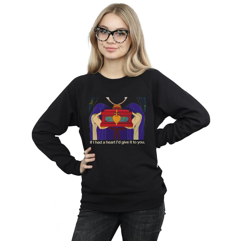 Disney Womens/Ladies Sleeping Beauty If I Had A Heart Sweatshirt