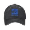 Camino de Santiago Pilgrim Way of St James Baseball Cap Classic Distressed Denim Washed Snapback Unisex Travel Adjustable Hats