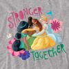 Disney Princess Unisex Adult Stronger Together Jasmine, Tiana And Belle T-Shirt