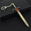 Pili Cat Omen Sword Model Keychain: Movie & TV-themed Pendant