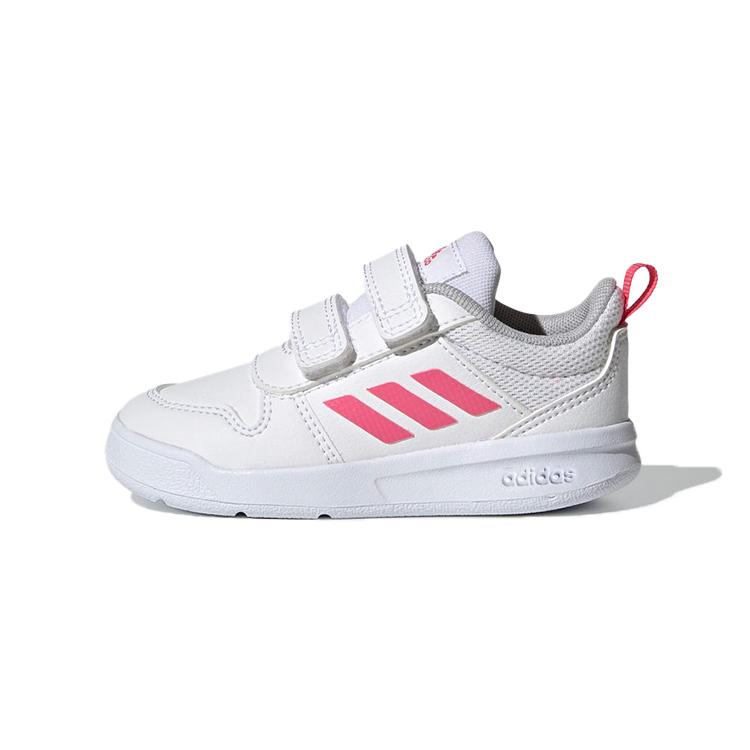Adidas TENSAUR Comfortable Breathable Low top Toddler Shoes White Pink Infant And Toddler S24059