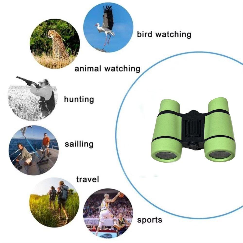 ABS Бинокль Двутрубный Научно-образовательная Игрушка Портативный Детский Телескоп Для Улицы