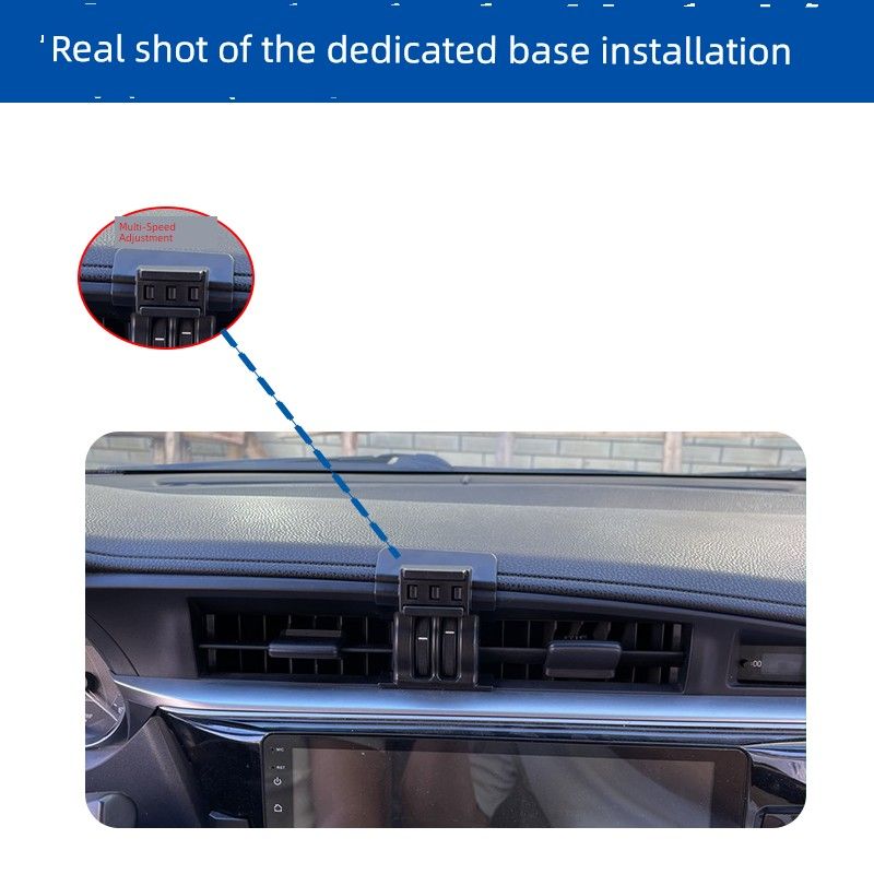 Suitable for 2008-2022 Toyota Corolla Special Mobile Phone Car Holder Wireless Charging Navigation Modification