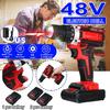 48v Electric Drill Cordless Screwdriver 2 Speed Driver Rechargeable 13000mah With 2 Li-ion Battery 3 In 1 110v 220V