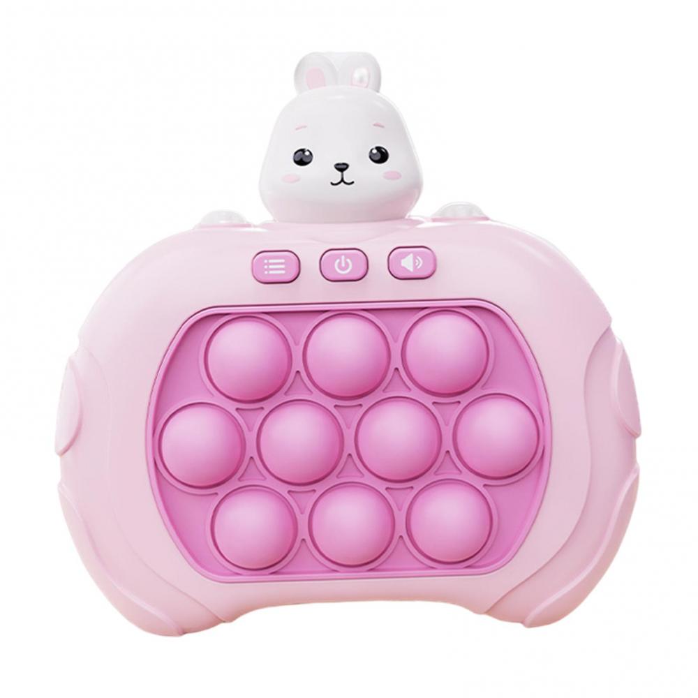 Quick Push Bubbles Game, Game Console Sensory Toys, Funny Whac-A-Mole Toys, Stress and Anxiety Relief Squeeze Toy for Adults and Kids