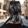 Кожаная мотоциклетная бандана-шапочка с черепом для женщин, с шипами, велосипедная, бандана-тряпка, регулируемая, плотно прилегающая, для вечеринок и модных мероприятий