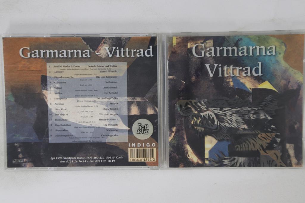 CD GARMARNA - Vittrad WP87042 WESTPARK MUSIC 1995, Германия, рок, б/у