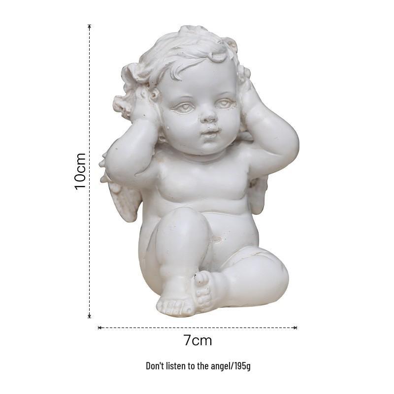 Европейский винтажный подсвечник в виде крыльев ангела для романтической атмосферы в гостиной или ресторане.