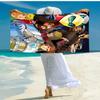 1pc UFO Robot Grendizer8 Beach Towel, Comfortable and Thick, and Swimming/Bath/Picnic/Camping Towel, Suitable for Seaside Beaches