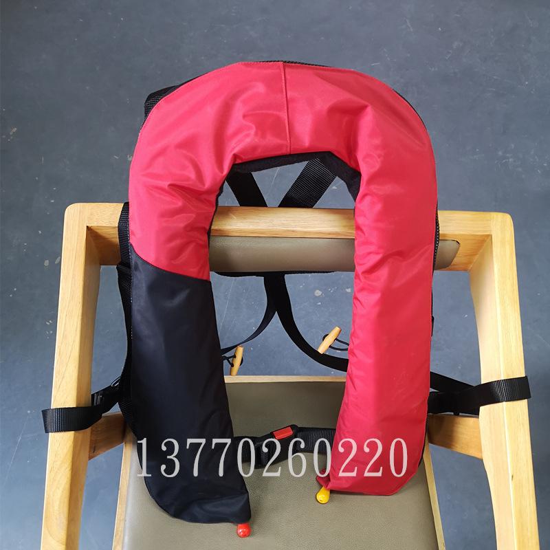 CCS Automatic Inflatable Life Jacket with Double Airbag Collar, 150N, Manual Single Airbag Vest