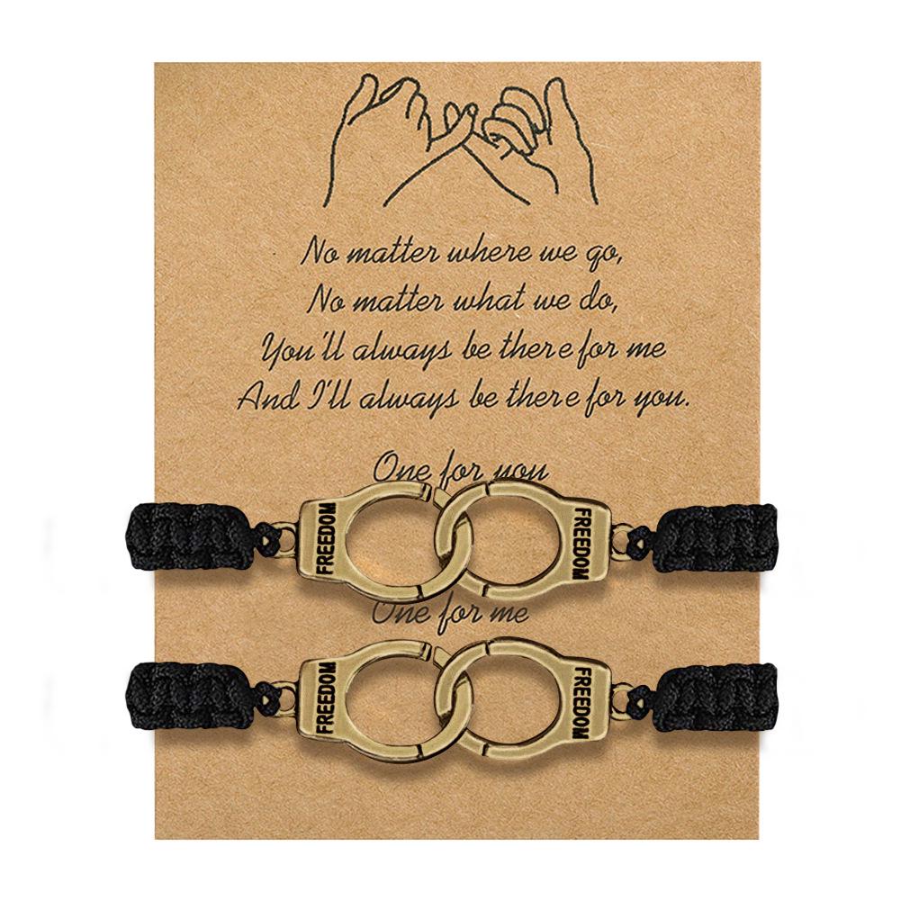 Fifty Shades Inspired Handcuff Bracelet - Fashionable Handmade Couple Bracelet for Women