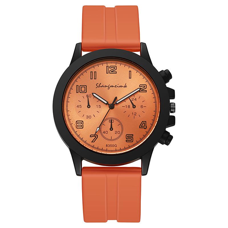 New Student Silicone Men's Quartz Watches Original Design Man's Wristwatches Best Gifts Clock for Female