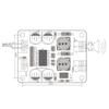 Tzt Dc 12V-24V Tpa3118 60W моно цифровой аудио усилитель мощности 1X60W плата усилителя модуль Pbtl цифровой аудио усилитель модуль