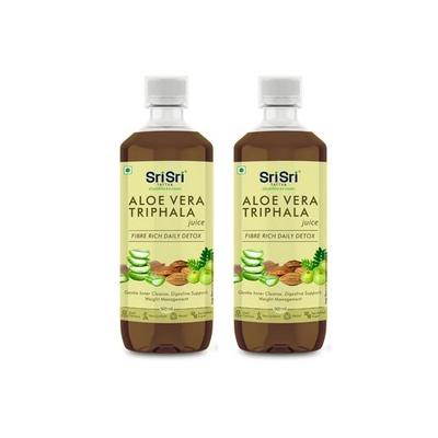 Шуддхта Ка Наам | Сок Алоэ Вера Трифала | Лучшее пищеварение | Здоровая кожа | 500 мл каждый (Упаковка из 2 шт.)
