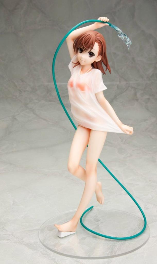 Фигурка для игры в воду A Some Scientific Railgun S Микото Мисака, аниме-версия.