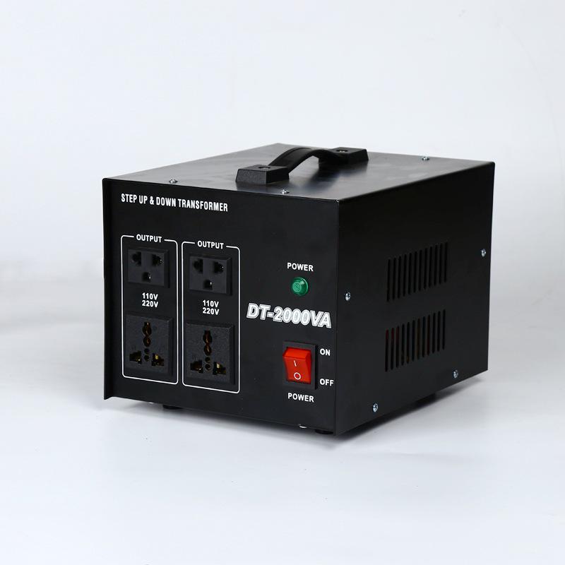 Преобразователь напряжения DT-1000W: Подъемный трансформатор 220В на 110В