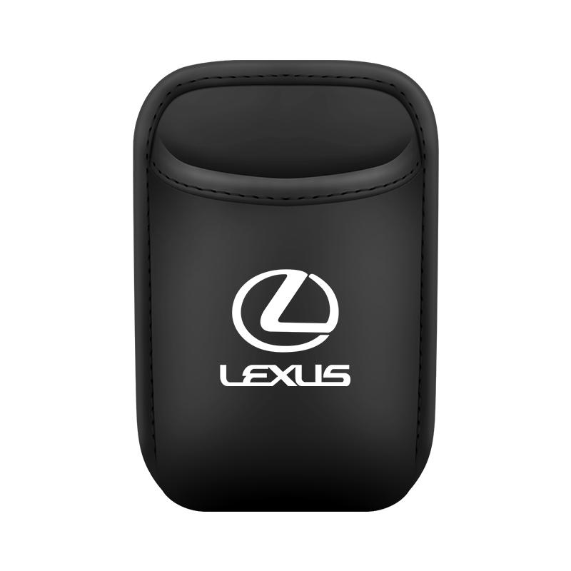 PU Leather Car Cup Holder Organizer Box For Lexus ES GS IS LS RX NX UX LX GX RC LC RZ CT HS SC ES350 RX350 RX450h LS500h LC500 V PB9