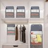 Large Capacity Hanging Mesh Laundry Basket Foldable Dirty Clothes Storage Bag  Bedroom